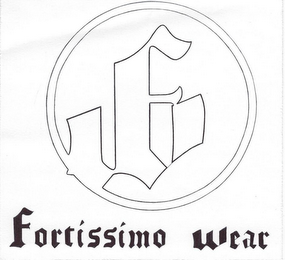 FW FORTISSIMO WEAR logo