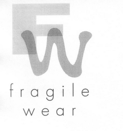 FW FRAGILE WEAR logo