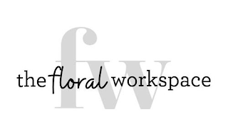 FW THE FLORAL WORKSPACE logo