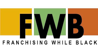 FWB FRANCHISING WHILE BLACK logo