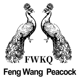 FWKQ FENG WANG PEACOCK logo