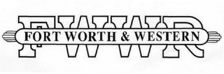 FWWR FORT WORTH & WESTERN logo