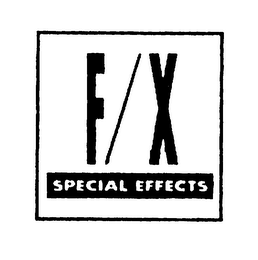 F/X SPECIAL EFFECTS logo