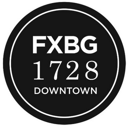FXBG 1728 DOWNTOWN logo