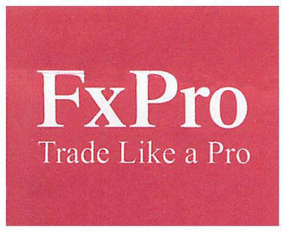 FXPRO TRADE LIKE A PRO logo