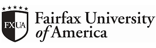 FXUA FAIRFAX UNIVERSITY OF AMERICA logo