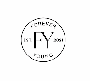 FY FOREVER YOUNG EST. 2021 logo