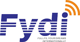 FYDI FULLFIL YOUR DREAMS INTERNATIONALLY logo