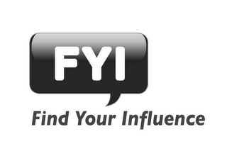 FYI FIND YOUR INFLUENCE logo