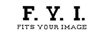 F.Y.I. FITS YOUR IMAGE logo