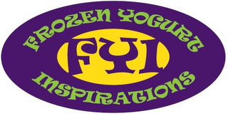 FYI FROZEN YOGURT INSPIRATIONS logo