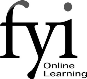 FYI ONLINE LEARNING logo
