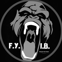 F.Y.I.B. FEED YOUR INNER BEAST logo