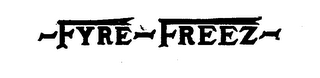 FYRE-FREEZ logo