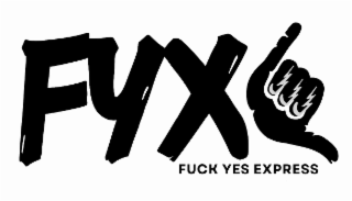 FYX FUCK YES EXPRESS logo