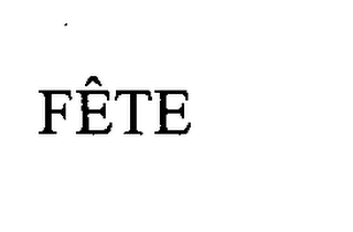 FÊTE logo