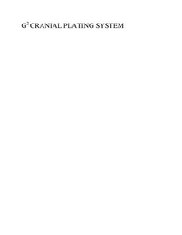 G 2 CRANIAL PLATING SYSTEM logo