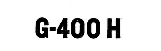 G-400 H logo