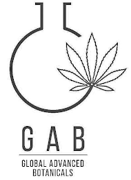 G A B GLOBAL ADVANCED BOTANICALS logo
