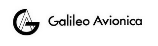 G A GALILEO AVIONICA logo