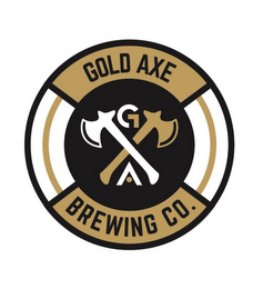 G A GOLD AXE BREWING CO. logo