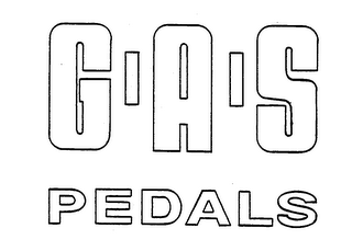 G-A-S PEDALS logo