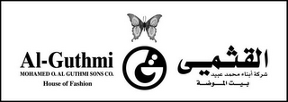 G - AL-GUTHMI MOHAMED O. AL GUTHMI SONSCO. HOUSE OF FASHION logo