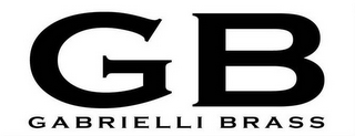 G B GABRIELLI BRASS logo