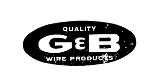 G & B QUALITY WIRE PRODUCTS logo