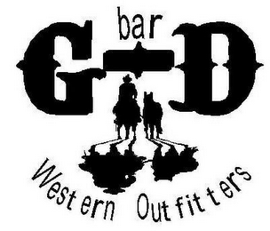 G-BAR D WESTERN OUTFITTERS logo