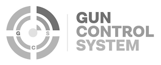 G C S GUN CONTROL SYSTEM logo