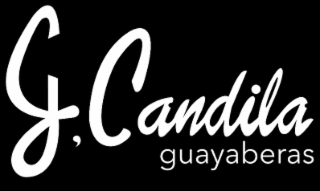 G, CANDILA GUAYABERAS logo