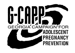 G-CAPP GEORGIA CAMPAIGN FOR ADOLESCENT PREGNANCY PREVENTION logo