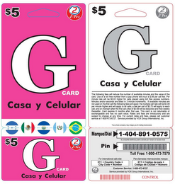 G CARD CASA Y CELULAR logo