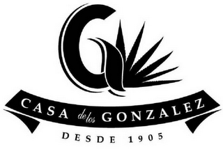 G CASA DE LOS GONZALEZ DESDE 1905 logo