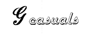 G CASUALS logo