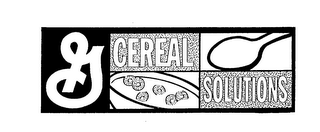 G CEREAL SOLUTIONS logo