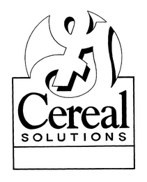 G CEREAL SOLUTIONS logo