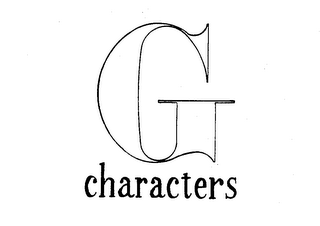 G CHARACTERS logo