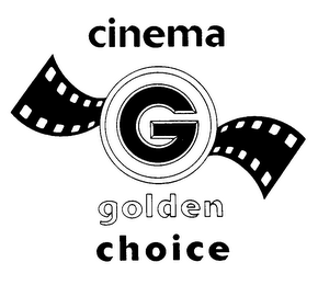G CINEMA GOLDEN CHOICE logo