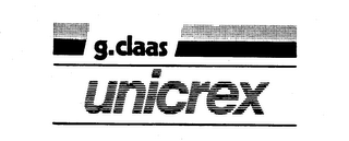 G. CLAAS UNICREX logo