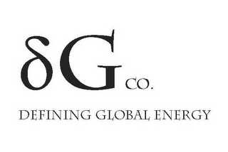 G CO. DEFINING GLOBAL ENERGY logo