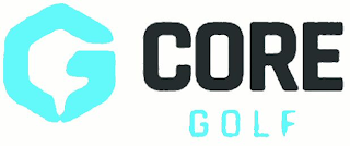 G CORE GOLF logo