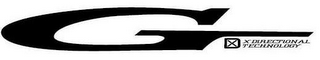 G DX X DIRECTIONAL TECHNOLOGY logo