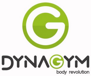 G DYNAGYM BODY REVOLUTION logo