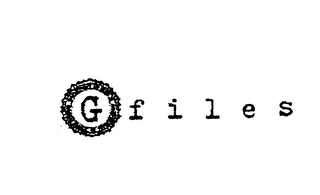 G FILES logo