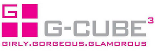 G G-CUBE3 GIRLY.GORGEOUS.GLAMOROUS logo