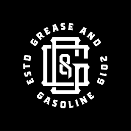 G & G GREASE AND GASOLINE ESTD 2019 logo
