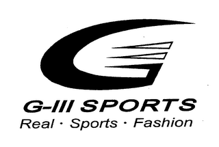 G G-III SPORTS REAL SPORTS FASHION logo