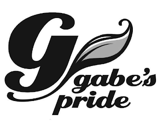 G GABE'S PRIDE logo